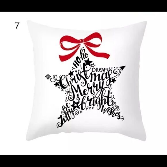 🆕 CHRISTMAS SNOWMAN PILLOWS Set of 2 - Picture 5 of 6